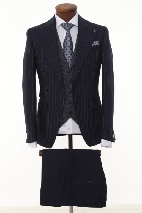 men's suit with vest