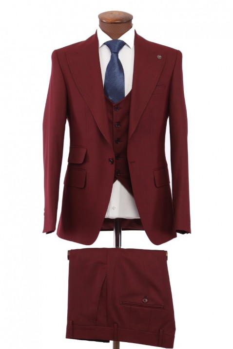 men's suit with vest