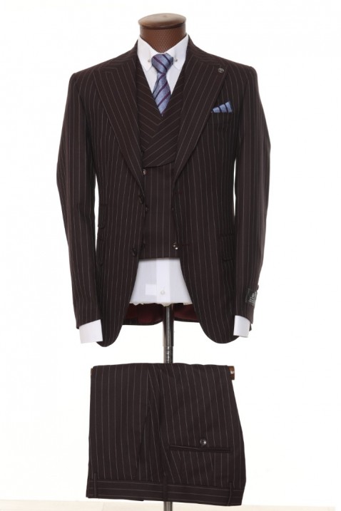 men's suit with vest