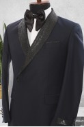 single button double breasted suit