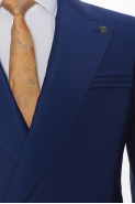 single button double breasted suit