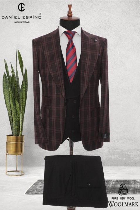 men's suit with vest