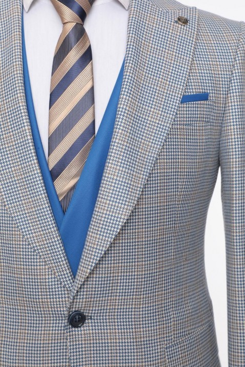 men's suit with vest