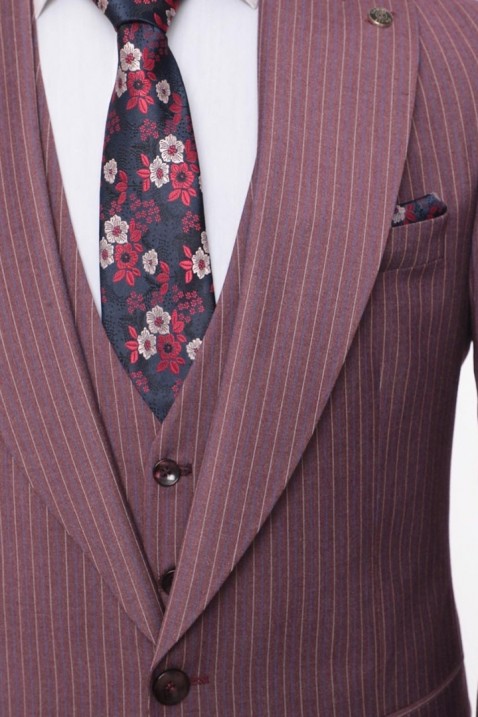 men's suit with vest