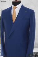 single button double breasted suit