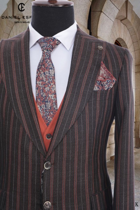 men's suit with vest