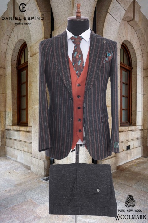 men's suit with vest