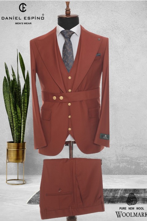 men's suit with vest