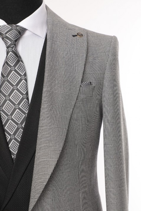 men's suit with vest