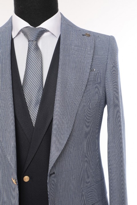 men's suit with vest