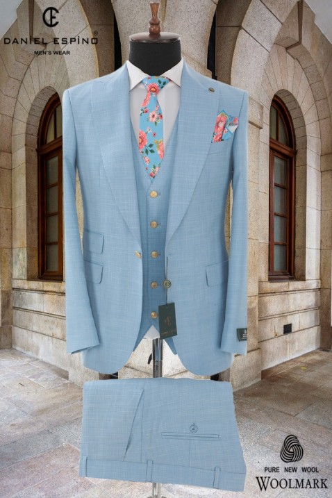 men's suit with vest