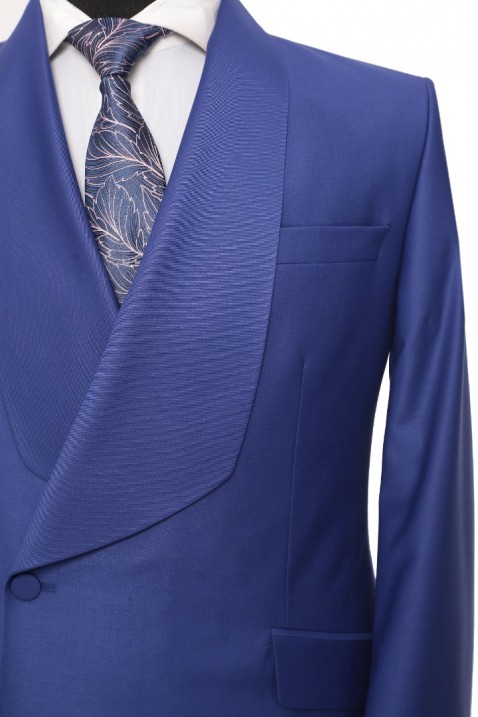 single button double breasted suit