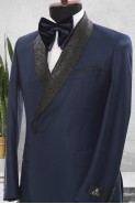 single button double breasted suit