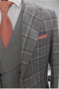 men's suit with vest