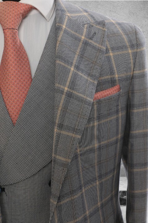 men's suit with vest