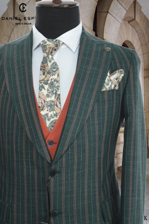 men's suit with vest