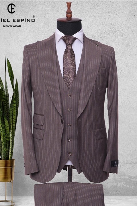 men's suit with vest