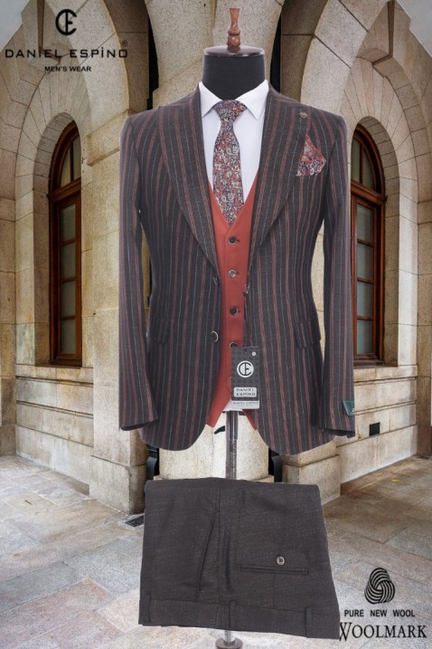 men's suit with vest