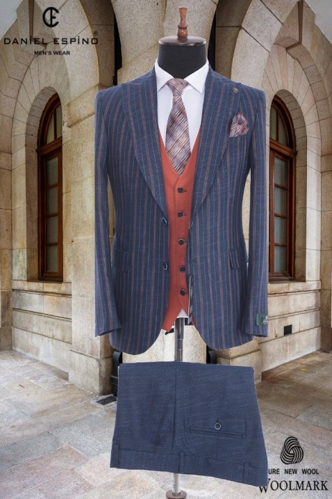 men's suit with vest