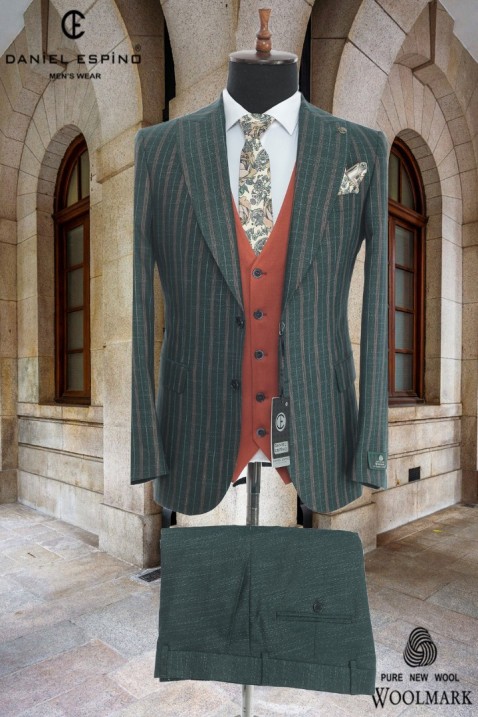 men's suit with vest