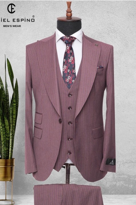 men's suit with vest