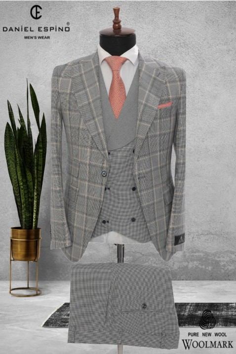 men's suit with vest