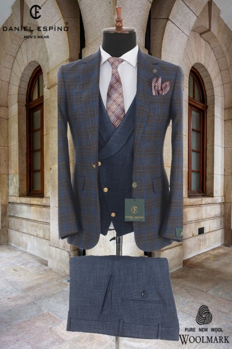 men's suit with vest