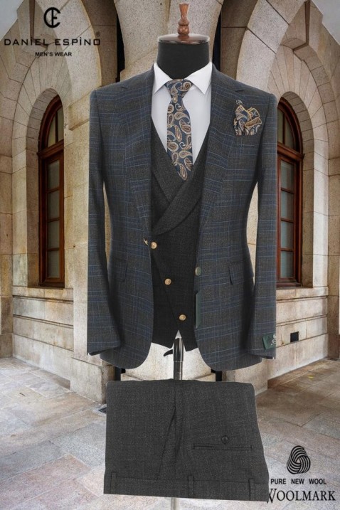 men's suit with vest