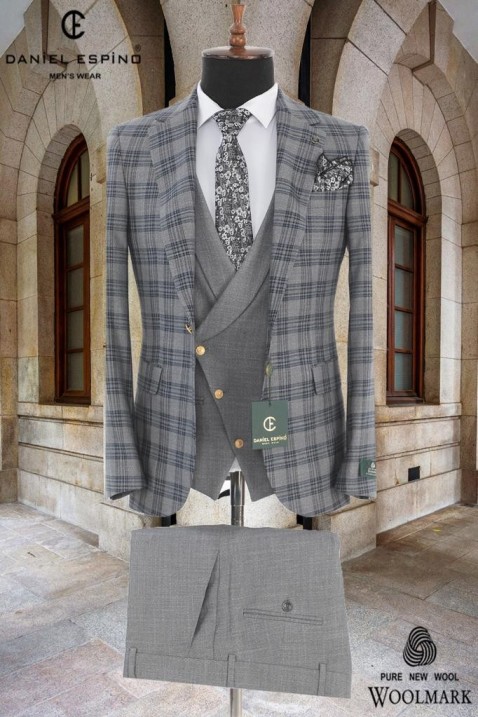 men's suit with vest