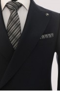 single button double breasted suit