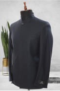 collarless suit